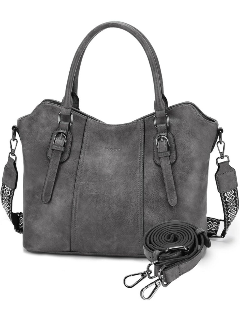 Stylish Hobo Purse for Women, Versatile Two-Strap Shoulder & Crossbody Bag